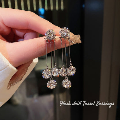 Örhängen med runda kronblad🎁de bästa gåvorna till dina nära och kära💕