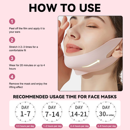 Ear-Hook Facial Contouring Mask