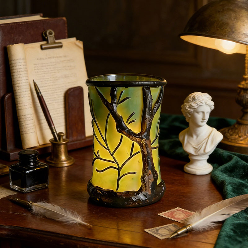 Nature-Inspired Resin Table Lamp