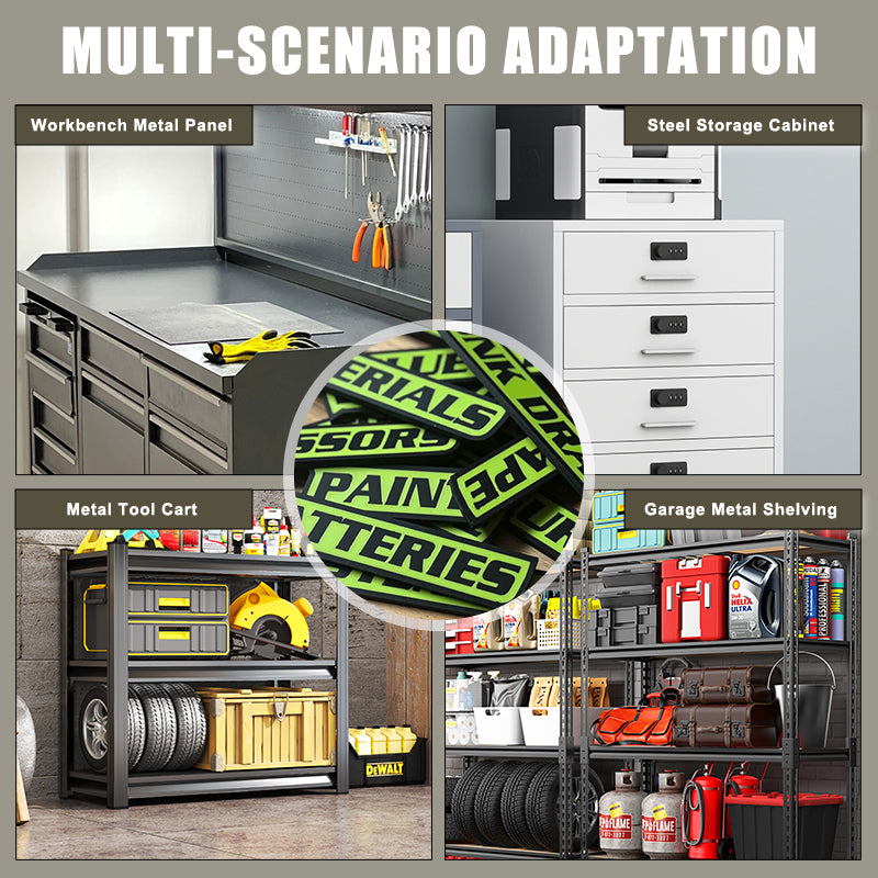 🔧✨ Magnetiska Verktygslåds Etiketter🔧📚