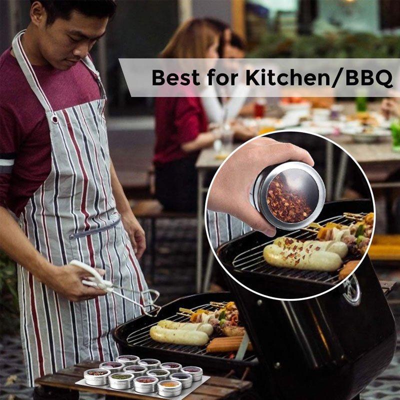 Rostfritt Stål Kryddburk