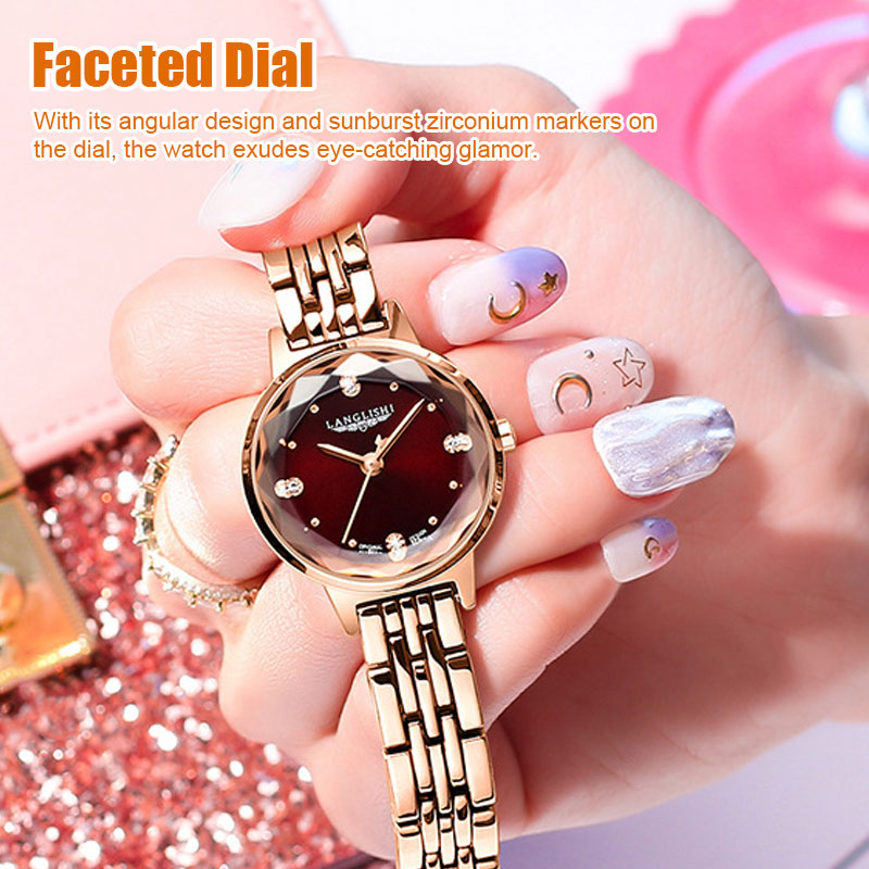 Trendig Kvartsklocka För Kvinnor