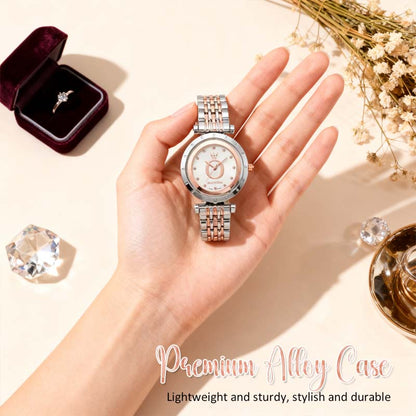 💎 Glänsande Tidsarmband för Par | Elegant parklocka