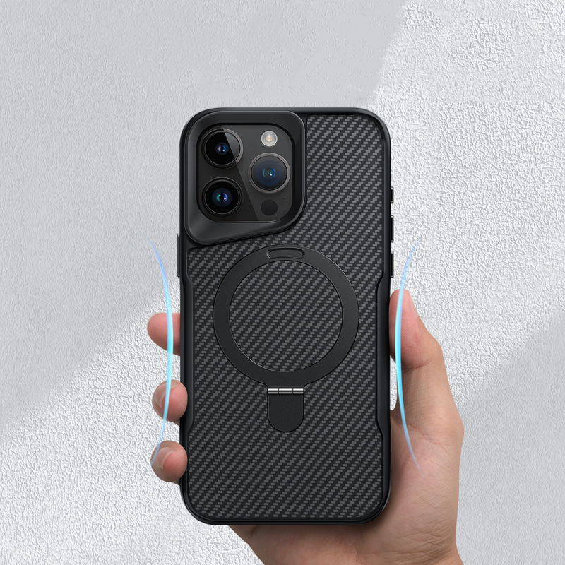 Armor Slim Waist Telefonfodral med magnetiskt stativ