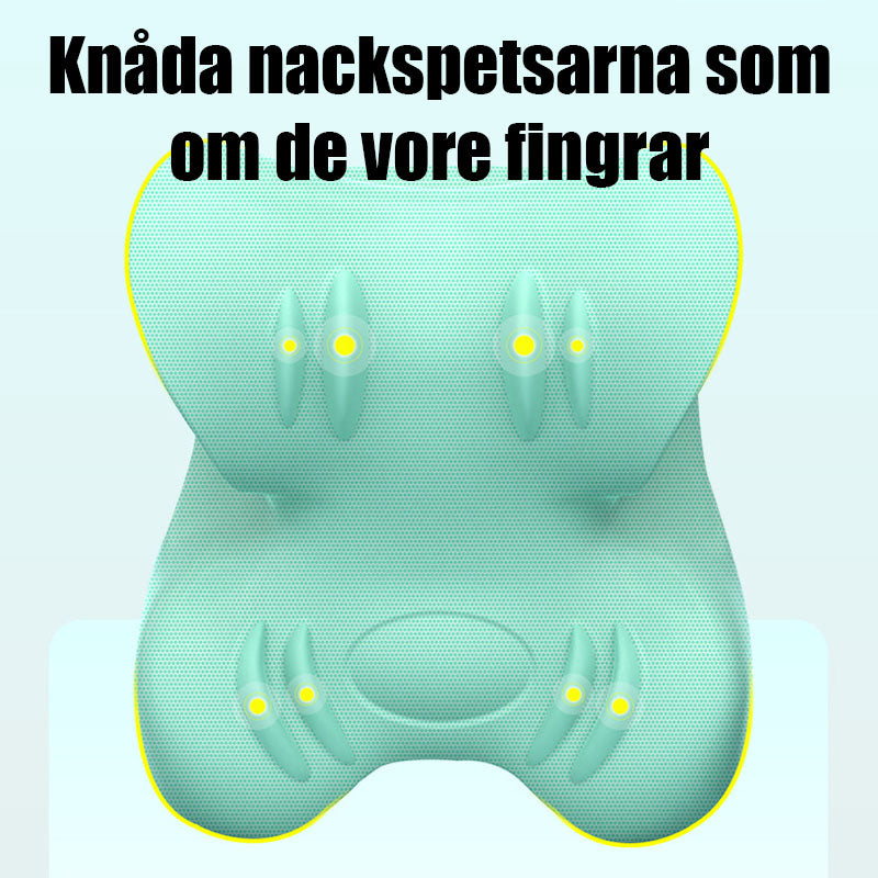 C-Formad Dragstöds Massagekudde