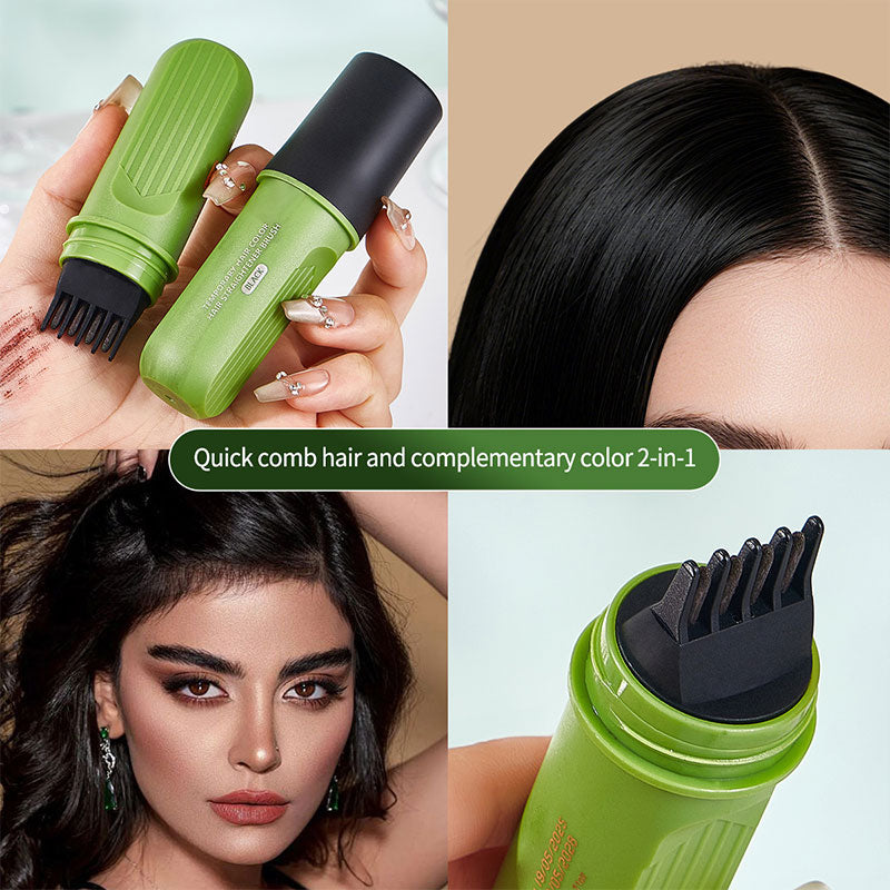 🖌️ Penna för att täcka grått hår – omedelbar färgkorrigering, när som helst!