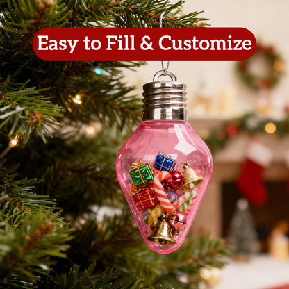 DIY-glödlampsdekorationer