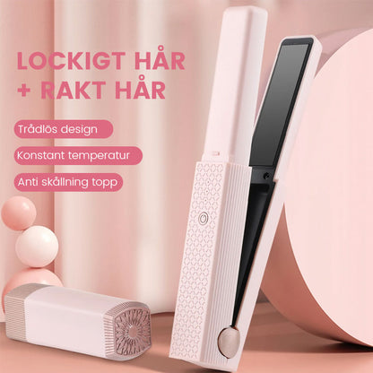 💁‍♀️Bärbar locktång och plattång