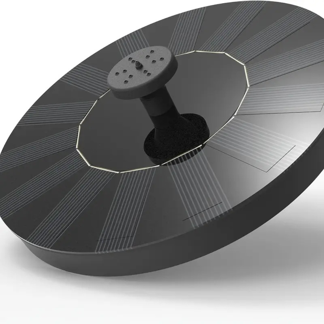 The solar fountain for vibrant gardens