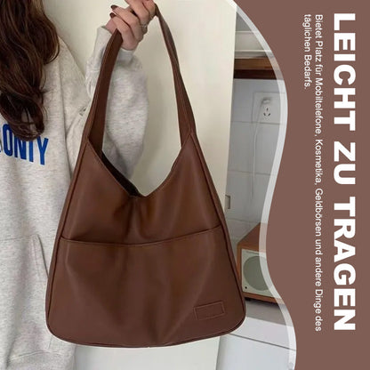 Höst- och vinterväska tillverkad av mjukt läder 💼