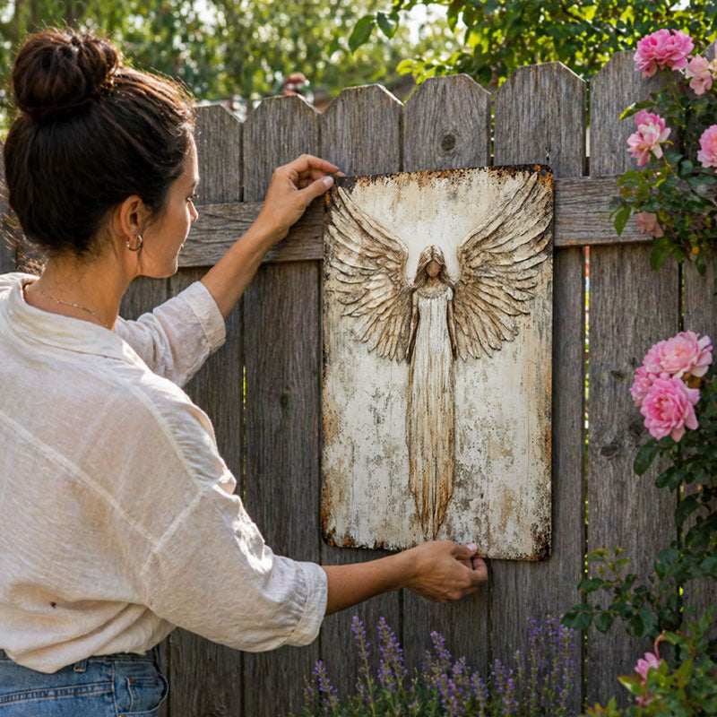 🕊️Guardian Angel Vintage Wall Art