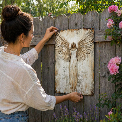 🕊️Guardian Angel Vintage Wall Art
