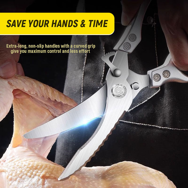 🔪 Heavy-Duty Poultry Bone Scissors – Your Ultimate Kitchen Power Tool