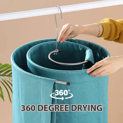 Artefakt för torkning av lapptäcke - Spiralklädhängare