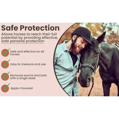 🔥Sista dagen 49% rabatt - Ivermektin Hästkräm 1,87% 6,08g Tub