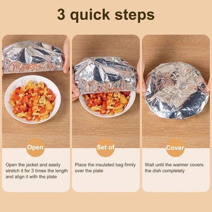 🔥Insulated Foil Food Covers