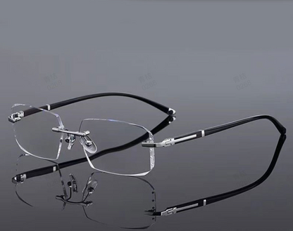 🔥Buy one pair, get one free🔥Stylish reading glasses with autofocus｜Blue light filter · All-day comfort and crystal-clear vision