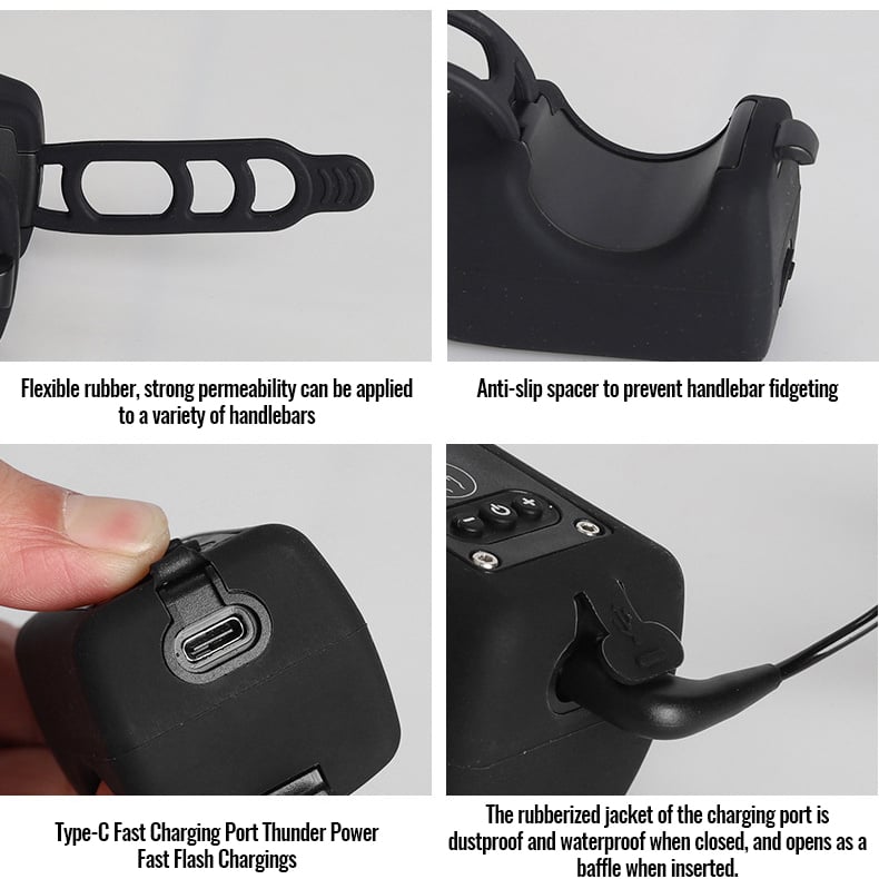 🔥 Elektronisk hornklocka för mountainbikes/🔥Mountainbike elektronisk hornklocka