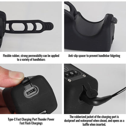 🔥 Elektronisk hornklocka för mountainbikes/🔥Mountainbike elektronisk hornklocka