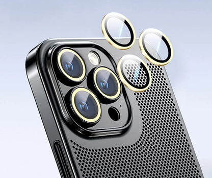 Galvaniserat telefonskal med värmeavledning