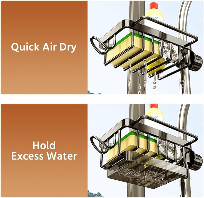 Organisatör för kökshandfatkranar - Kökshyllor