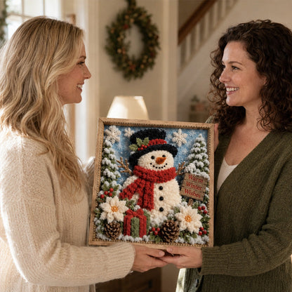 ⛄"Warm Winter Wishes" 3D Snowman DIY Kit