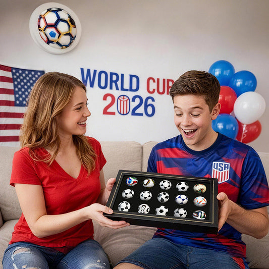 🏆 Handcrafted Mini Soccer Ball Collection (1970–2026) – 2026 World Cup Sale🔥