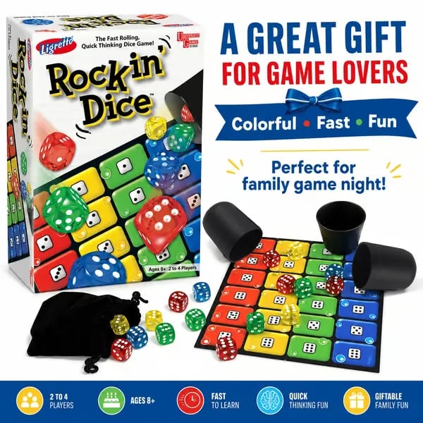 🎲Fast-Paced Family Dice Game – Roll, Race & Win! 🔥