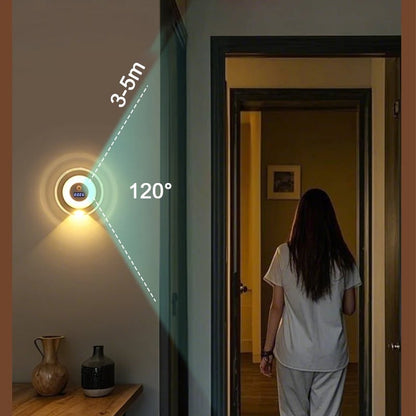 🌙Smart LED Clock Night Light with Motion Sensor