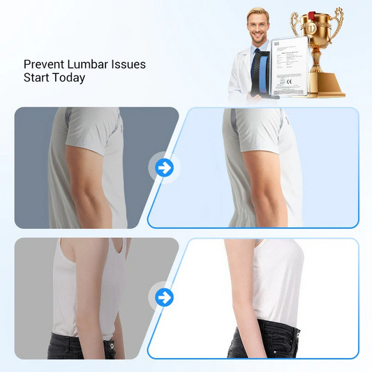 🧲 🔥 Magnetic Lumbar Stretcher – Acupressure Massage, Portable Design & Relieves Back Pain 🧘♂️✨