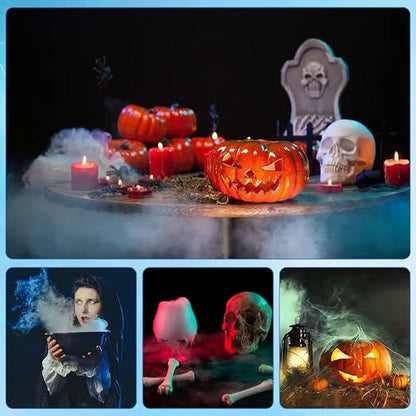 💨⚡ 12-LED Ultrasonic Mist Maker Fogger – Creates cool mist & colourful light – Perfect for humidifiers, fountains or Halloween decor – runs quietly in water 💧✨