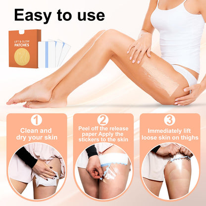 Lift and Glow Leg Patches