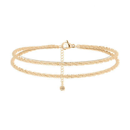 🔥Dainty Layered Anklet For Women🎉