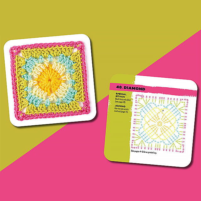 🎁 Granny Square Crochet Card Set[50 Unique Designs]🧵