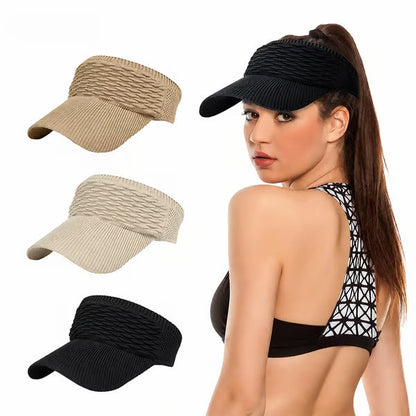 🧢Women's High Ponytail Sun Visor Hats☀️