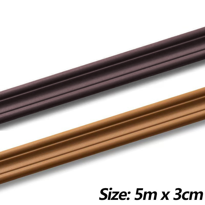 Flexible Molding Trim Strip for Wall Edges