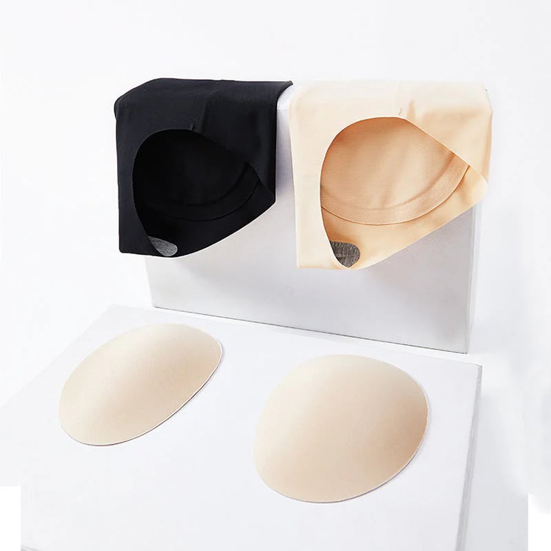 Sömlösa damtrosor med issilke för rumplyft och uttagbara kuddar