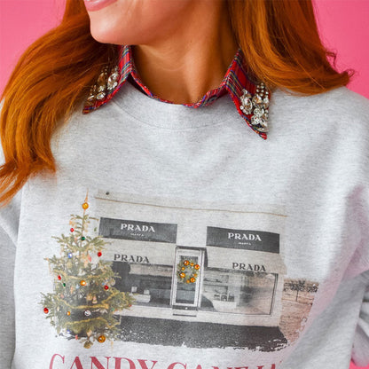 🎄 ✨Röd julkrage med tartanmönster och strass