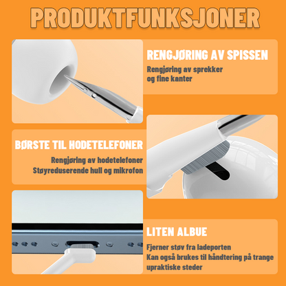 20-I-1 rengöringssats för elektronik/20-In-1 rengöringssats för elektronik