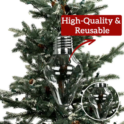 DIY-glödlampsdekorationer