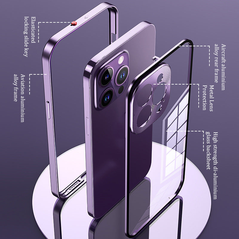 Mobilfodral med elastisk tryckknapp