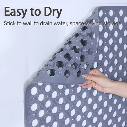 💧 Premium Anti Slip Shower Safety Mat with Strong Suction Cups - Make Every Shower Feel Safer 🚿