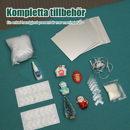 DIY Julkub Nattlampa Materialpaket