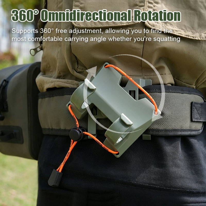 🎣Portable Lure Rod Waist Holder