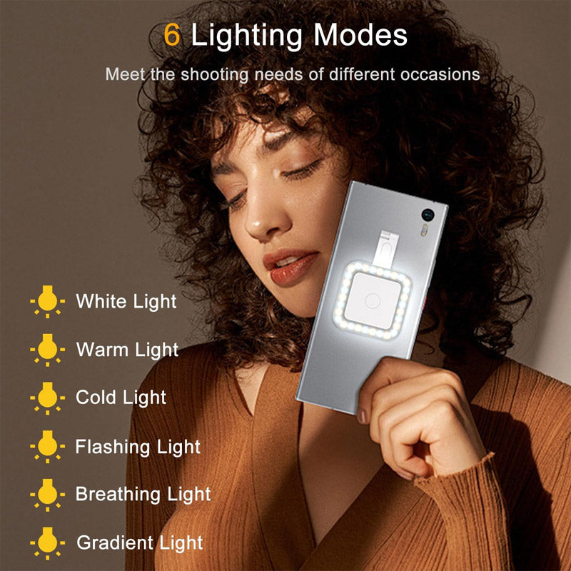 Magnetisk Bärbar Selfiefyllningslampa