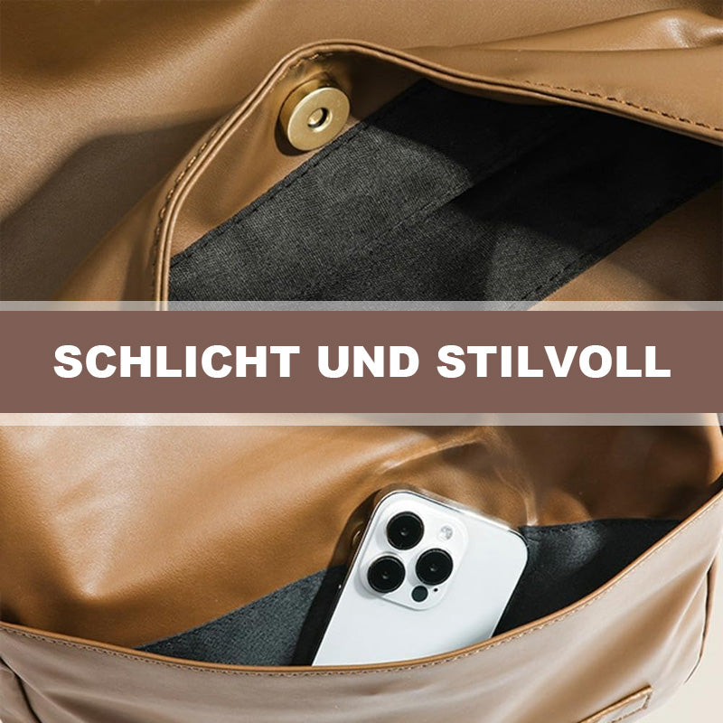 Höst- och vinterväska tillverkad av mjukt läder 💼