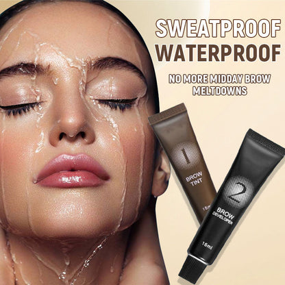 🖌️ 2-i-1 ögonbryn- och ögonfransfärgningski