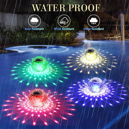 Solar Floating Garden and Courtyard Light