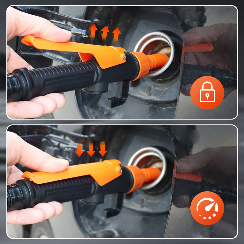⛽ Multi-Liquid Fast Siphon Pump – For fuel, water & oil – Long hose, one-way valve & hand-operated – perfect for car, boat or home use 🌊