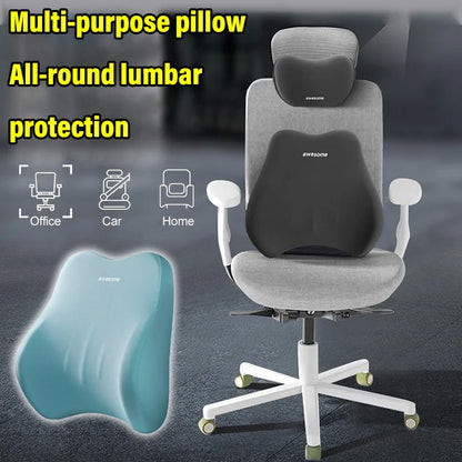 🚗Car Headrest Neck and Waist Pillow🛋️